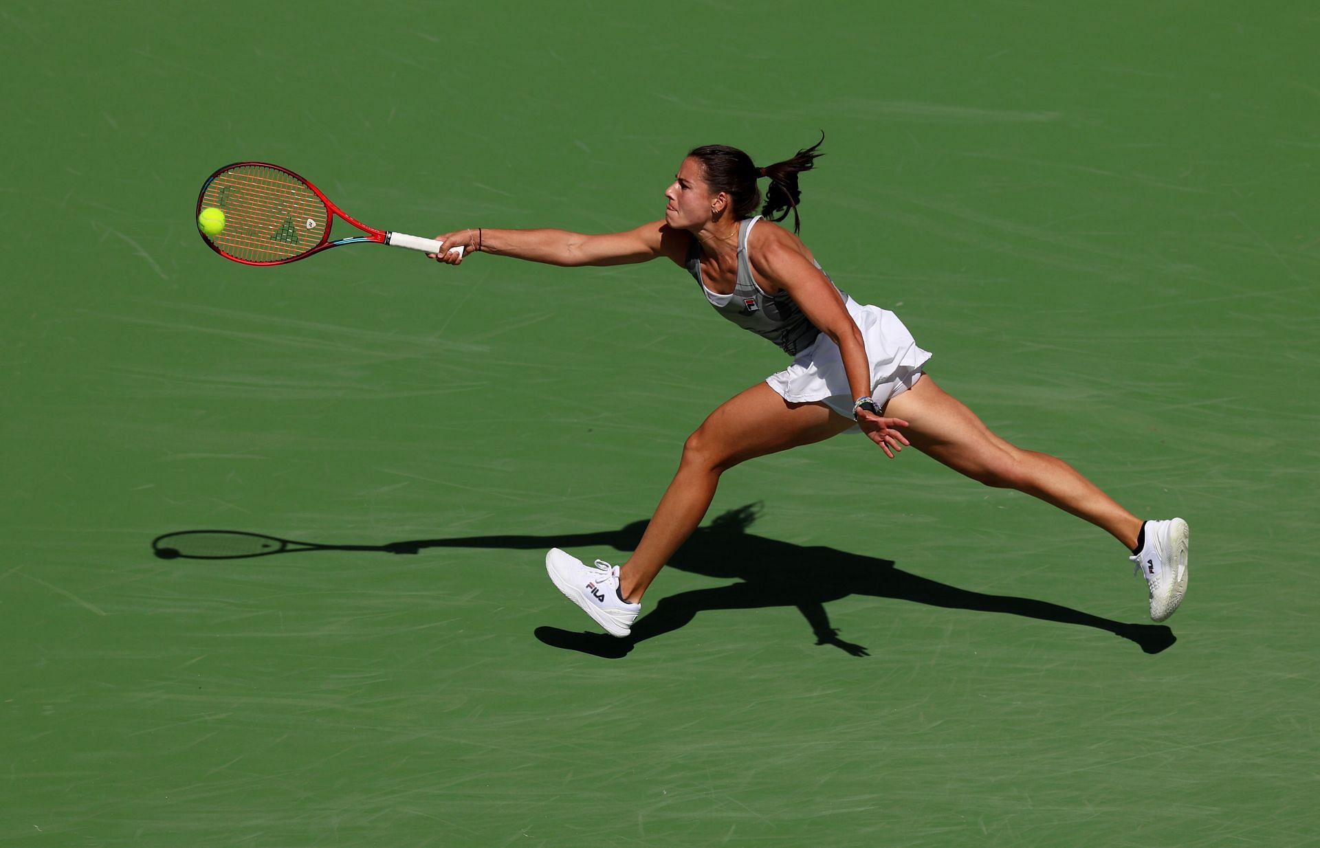 Emma Navarro at the 2024 BNP Paribas Open in Indian Wells, California - Getty Images
