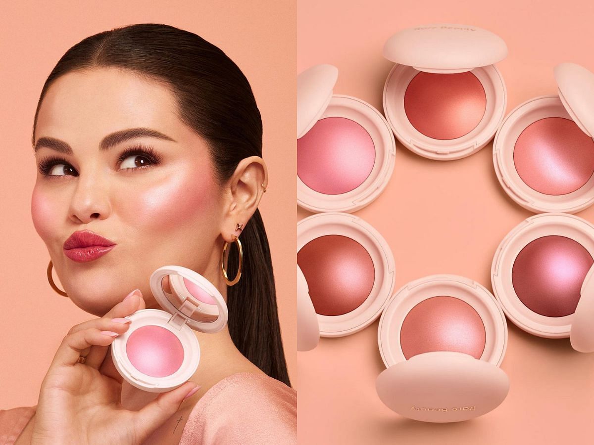 Fans show enthusiasm as Selena Gomez&rsquo; teases latest Rare Beauty Soft Pinch Luminous Powder Blush (Image via Instagram/@rarebeauty)