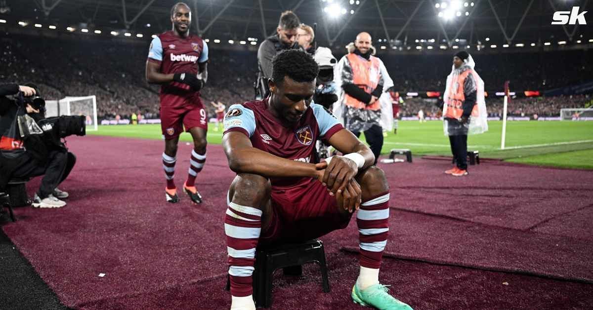 A ball-boy refused to move to let Mohammed Kudus have his famous 