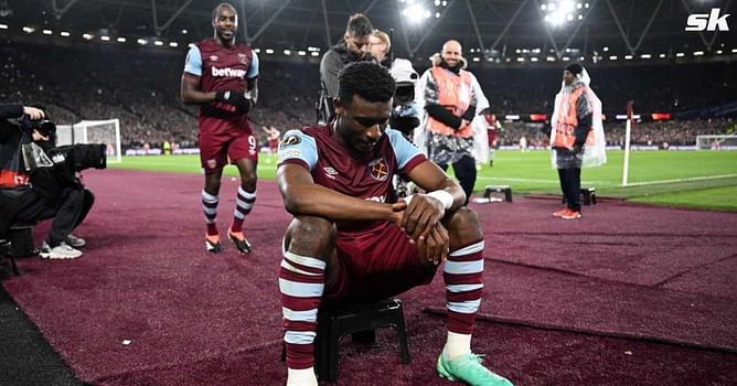 Newcastle ballboy refuses to give up stool for Mohammed Kudus to pull off signature ‘take a seat’ goal celebration before West Ham suffer 4-3 loss