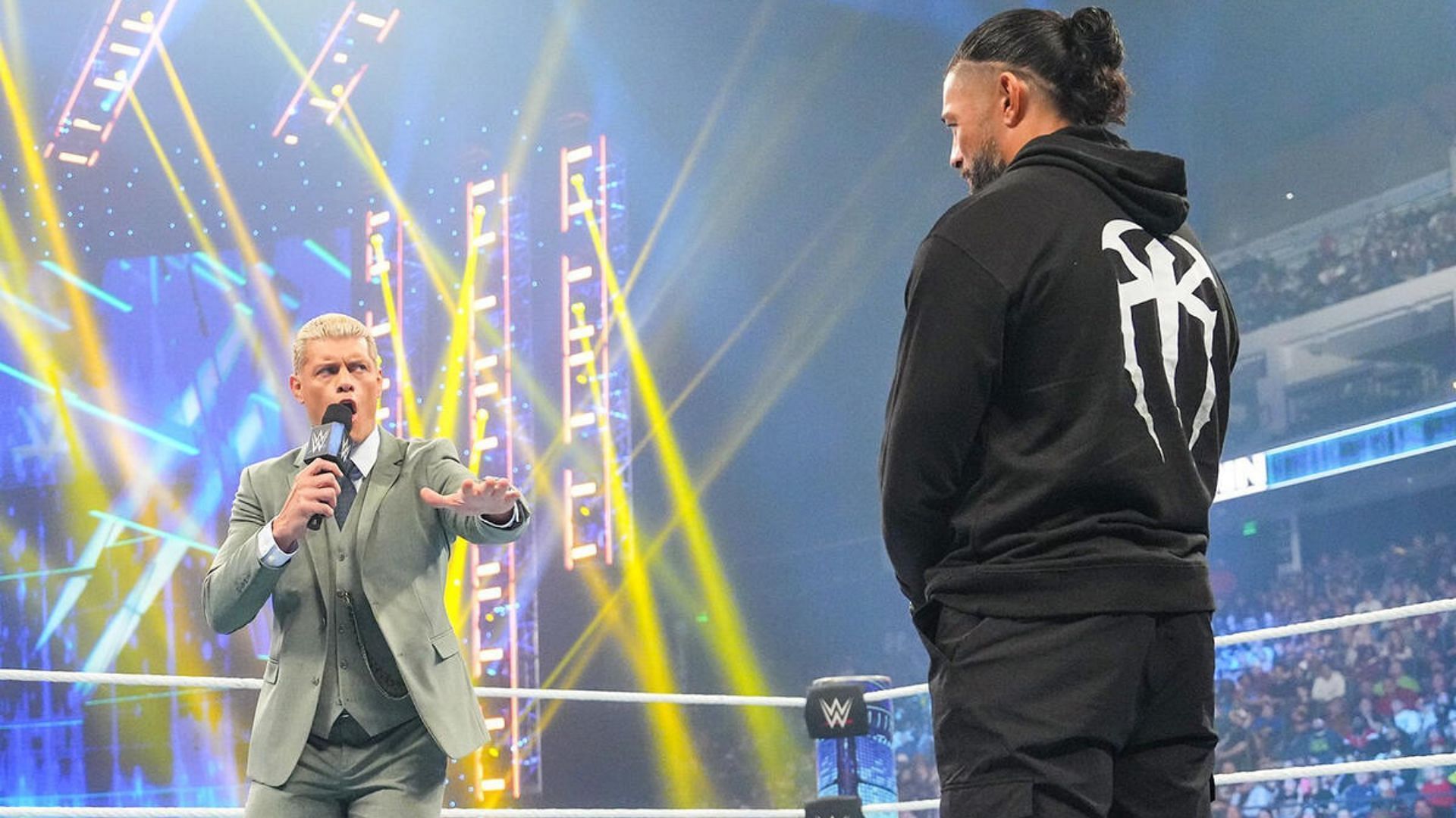 Cody Rhodes and Roman Reigns will face one another in the main event of WrestleMania XL [Photo courtesy of WWE