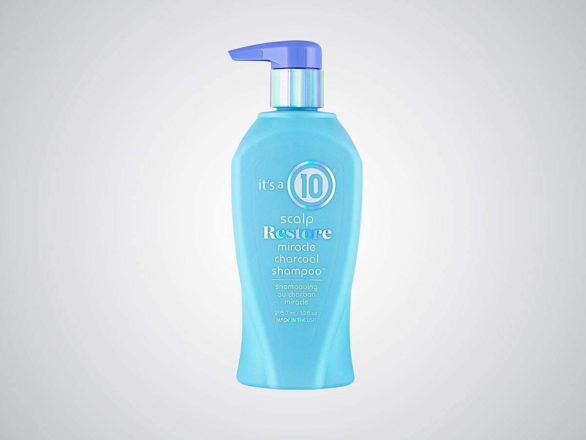 The Scalp Restore Miracle Charcoal Shampoo (Image via It&rsquo;s a 10)