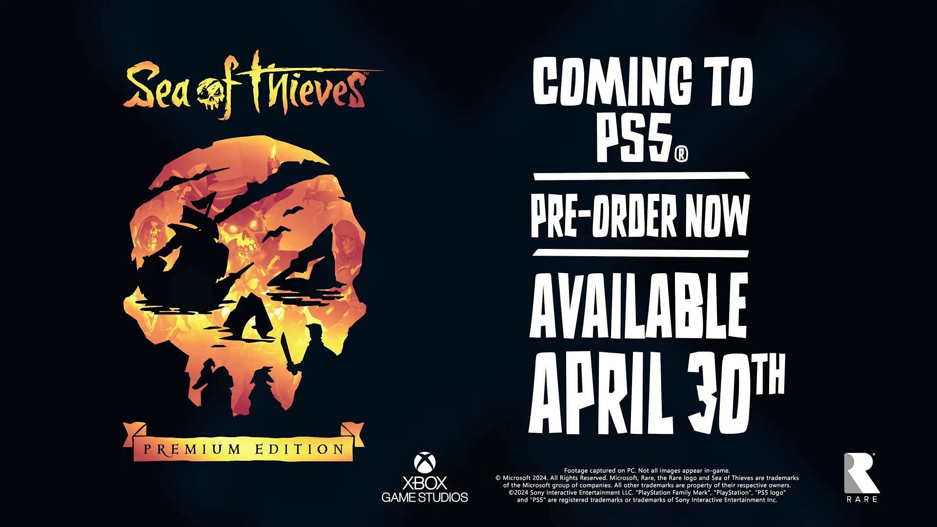 You can now pre-order Sea of Thieves for PS5.