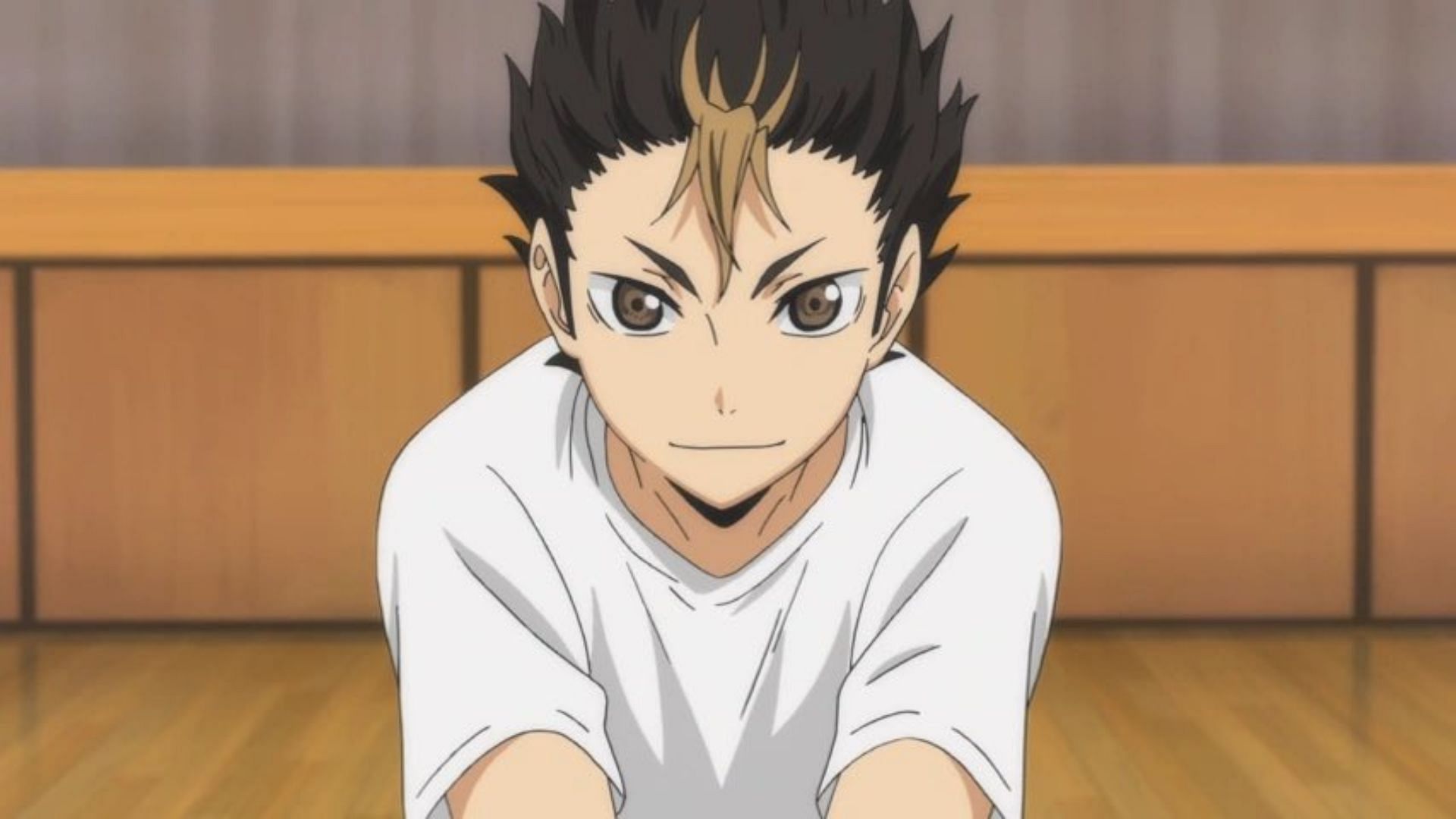 Nishinoya in Haikyu!! (Image via Production I.G)