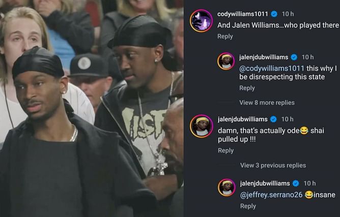 "Not even a mention": Jalen Williams trolls ESPN for failing to acknowledge his attendance in Perry High School game