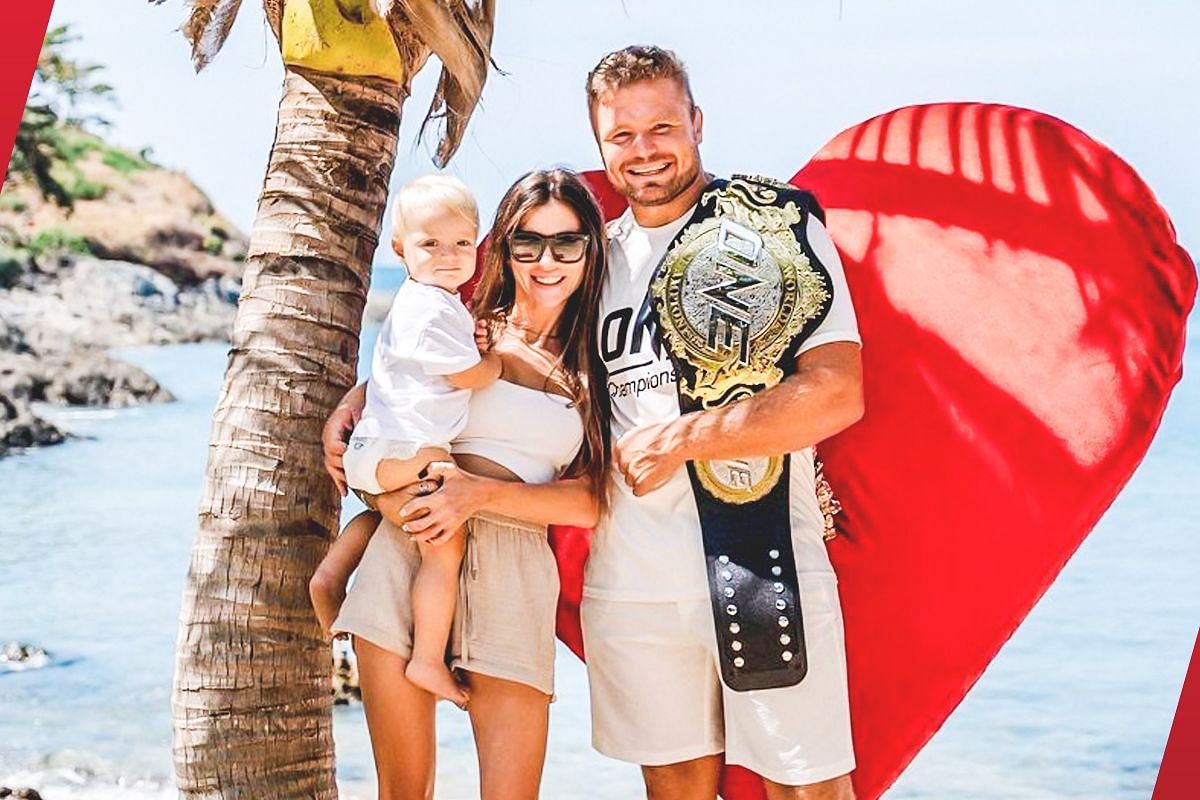 Lev, Anita, Anatoly Malykhin - Photo by ONE Championship