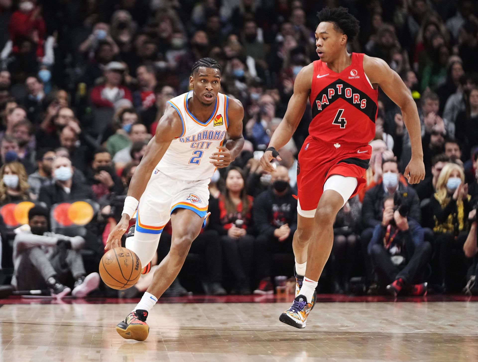 Oklahoma City Thunder v Toronto Raptors