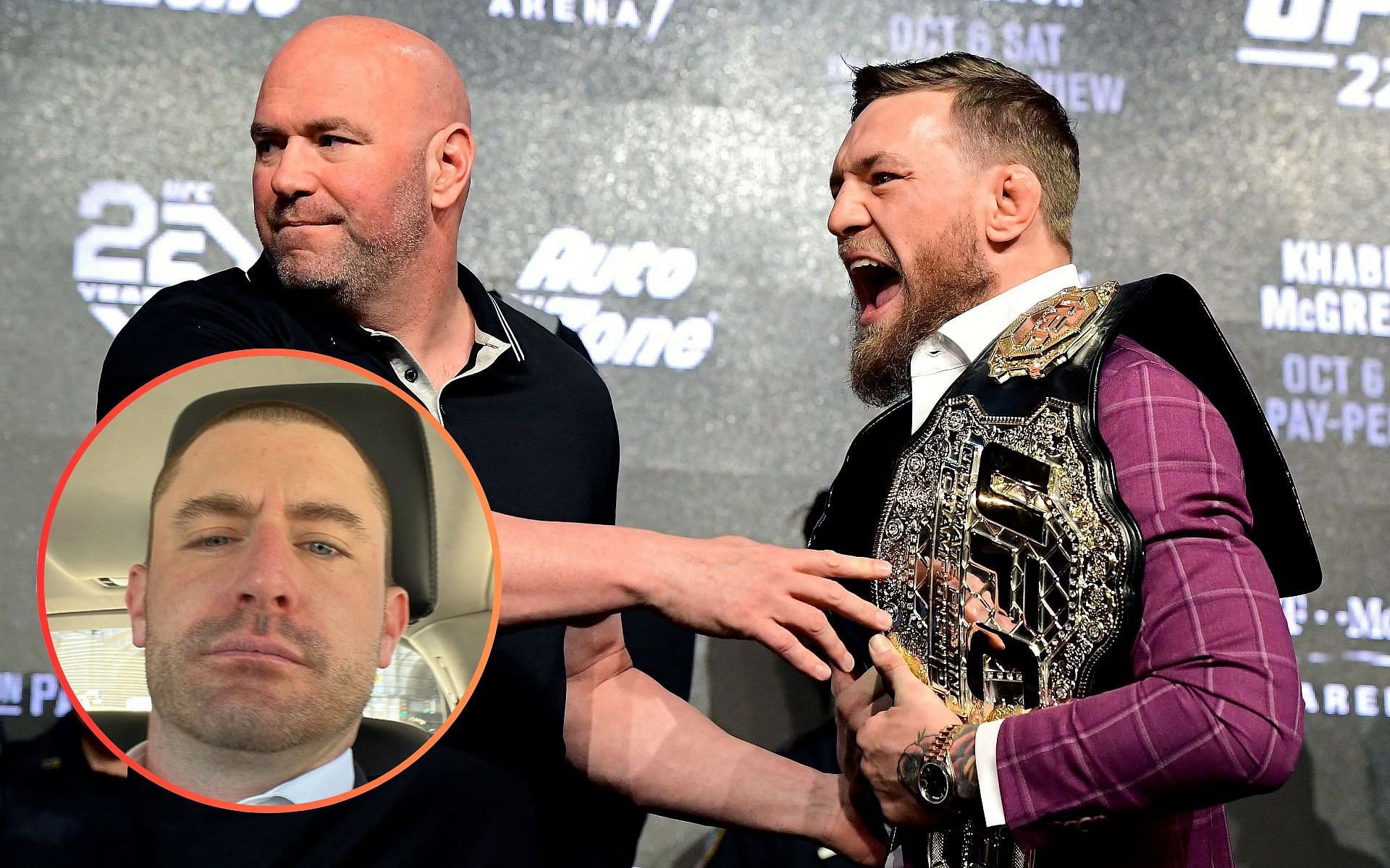 Former NELK Boy Bob Menery claims Dana White hanged up video after Conor McGregor came on screen