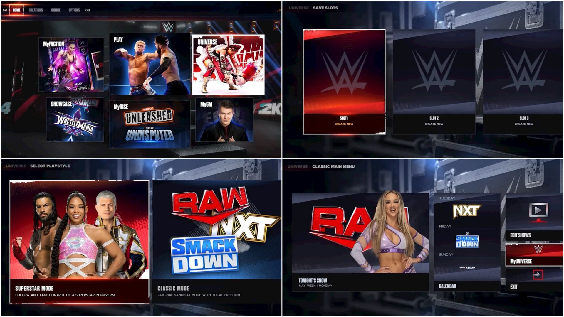 Create your rivalries in WWE 2K24 (Image via YouTube/ Gaming Tips &amp; Tricks)