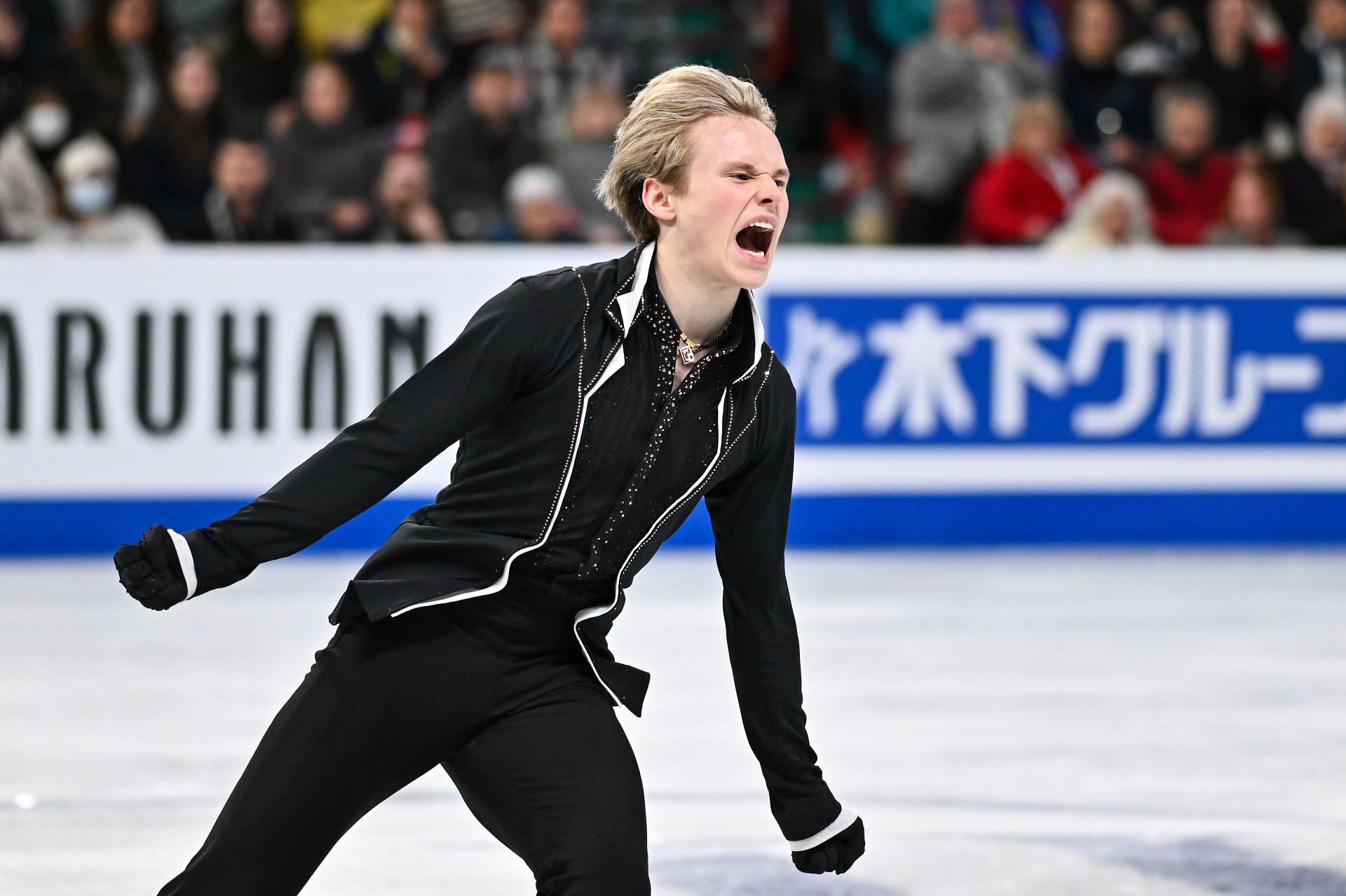 Ilia Malinin at the ISU World Figure Skating Championships - Montreal