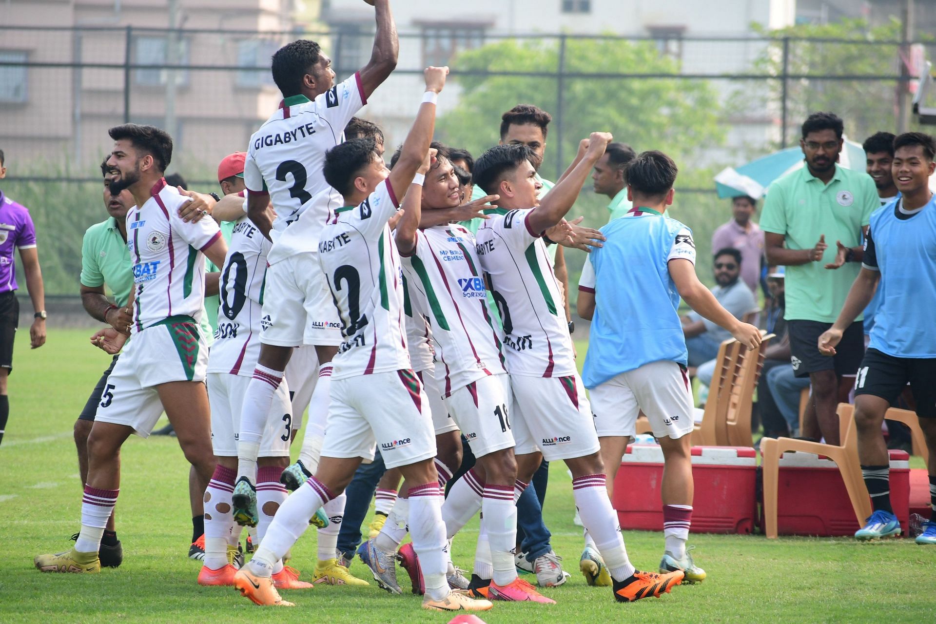Mohun Bagan SG scored all the five goals against East Bengal from set-pieces.
