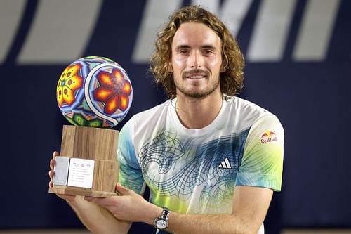 Stefanos Tsitsipas at the 2023 Mifel ATP Los Cabos Open