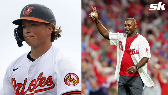 "He's thinking two every single time out of the box" - Former MVP Ryan Howard praises Jackson Holliday's aggressiveness on base paths