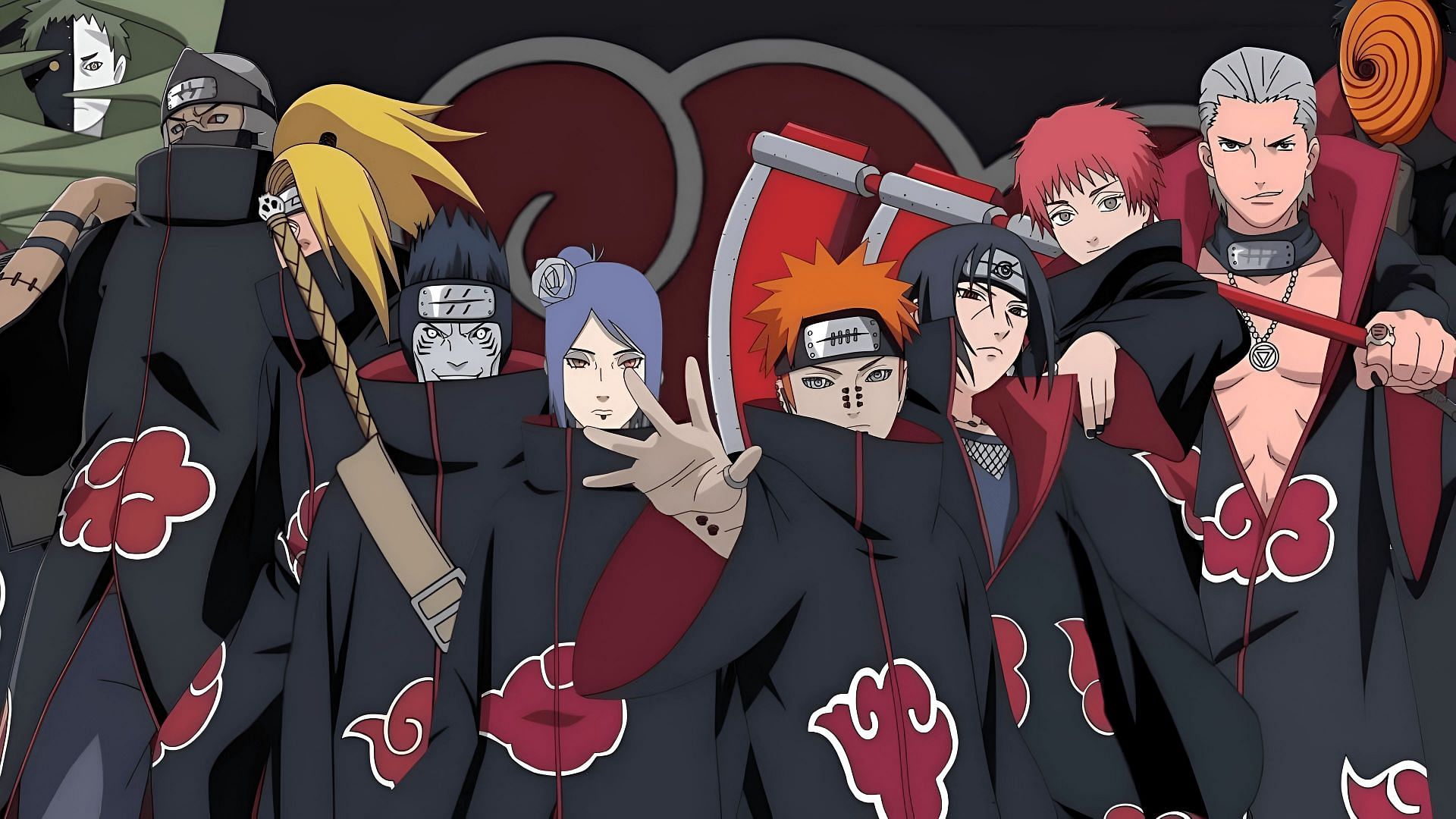 The Akatsuki led by Pain (Image via Studio Pierrot)