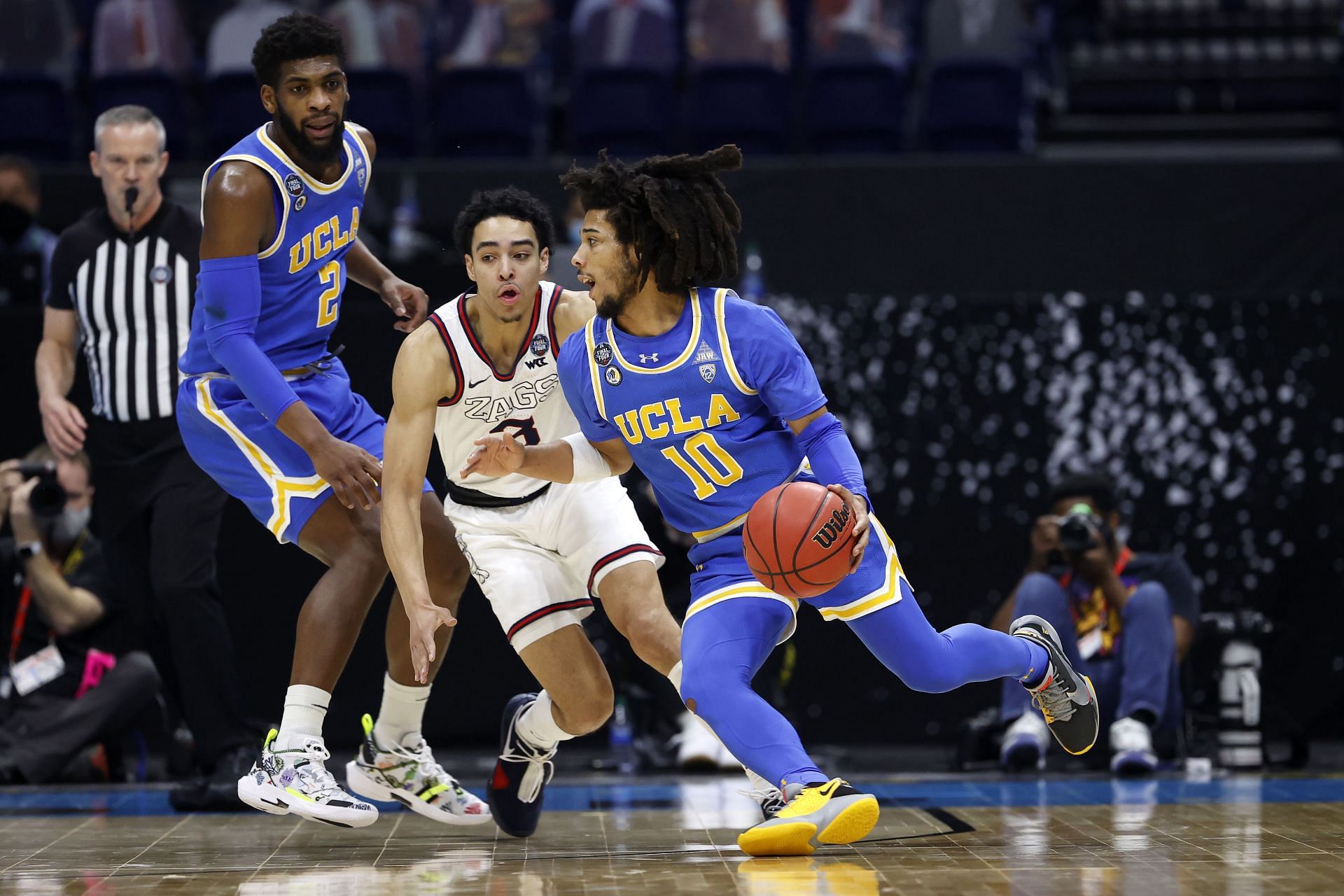 The 2020-21 UCLA Bruins were three points away from making the final but Gonzaga held them off in overtime.