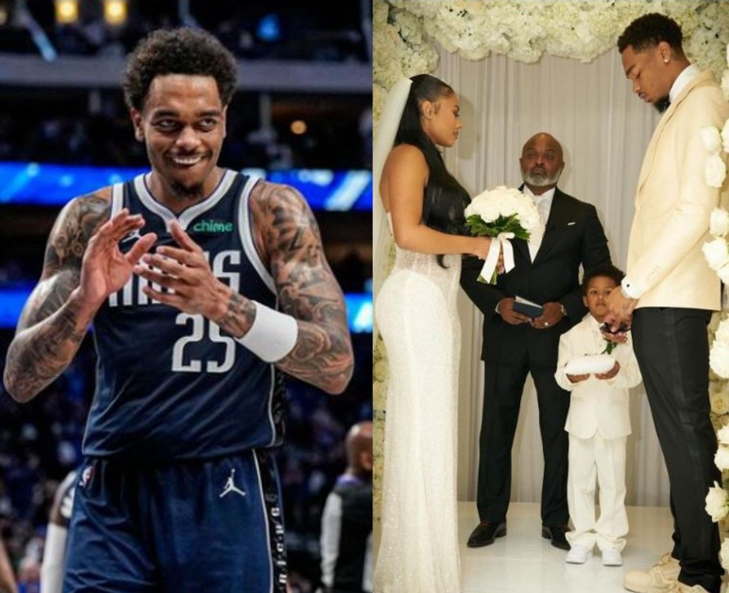 IN PHOTOS: PJ Washington and newlywed wife Alisah share heart-melting&nbsp;exclusive&nbsp;look