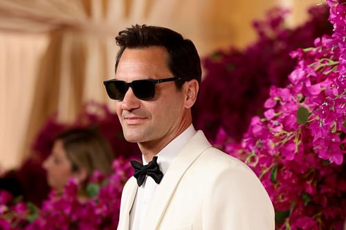 Roger Federer at the 2024 Academy Awards in Hollywood, California - Getty Images