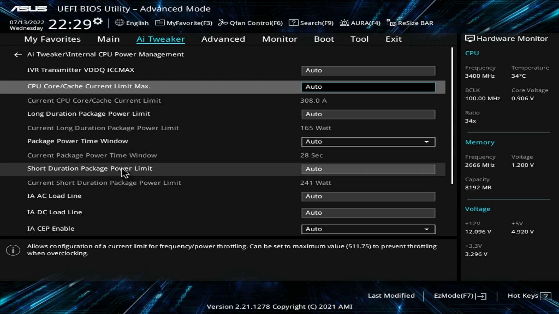 Remove any power limits on the Intel CPU (Image via PC H/W and Tech Unboxings 🔥 /YouTube)