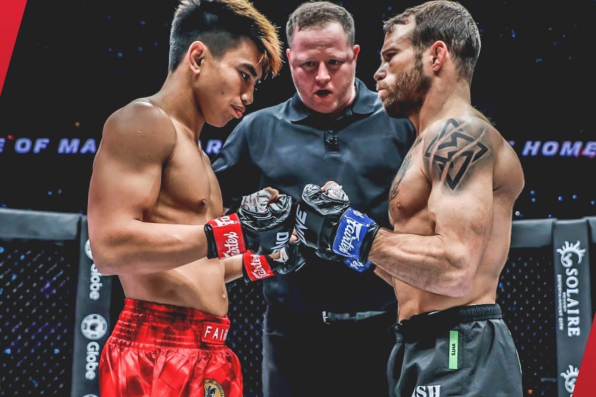 Joshua Pacio and Jarred Brooks | Image credit: ONE Championship