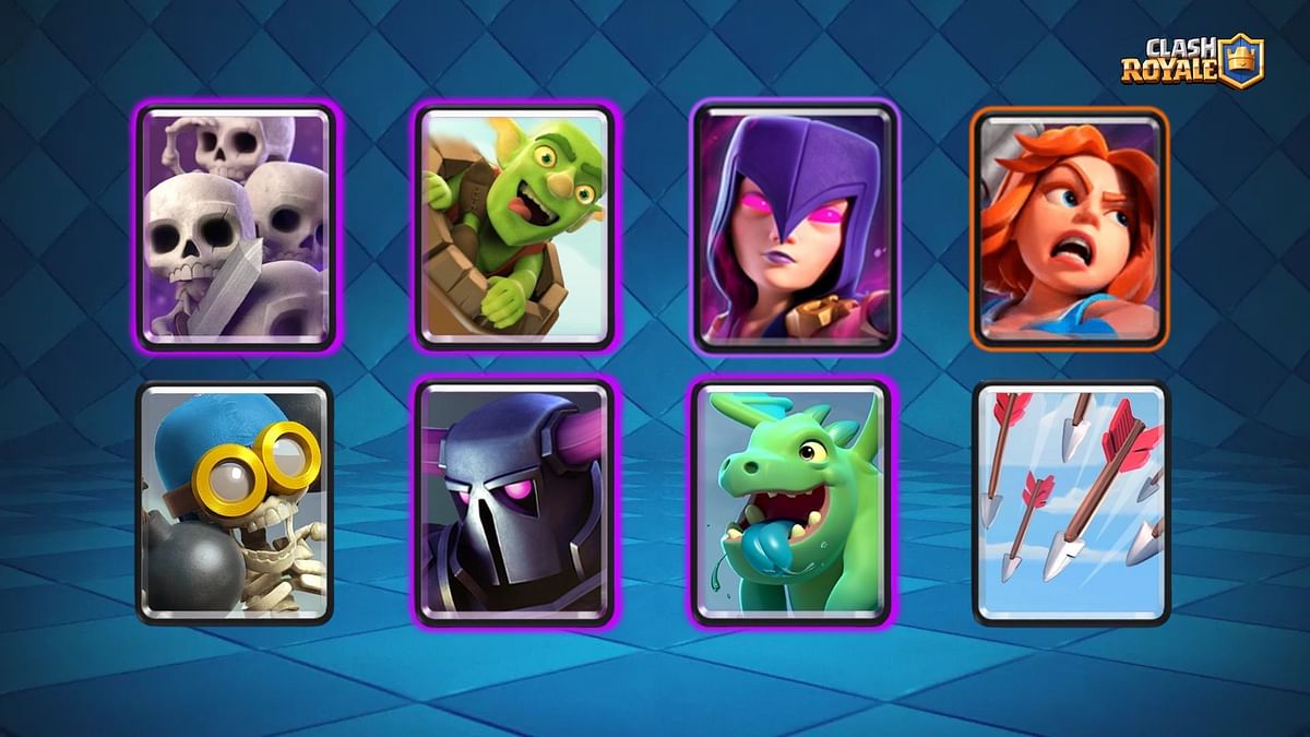 Best deck for Clash Royale Arena 6