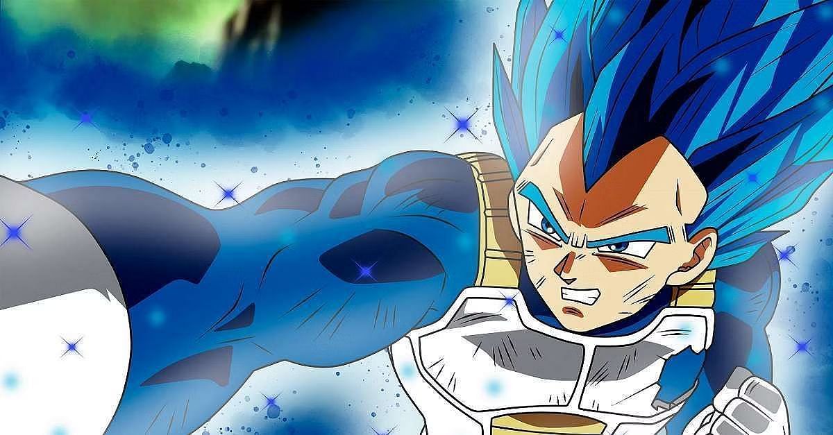 Vegeta as seen in the Dragon Ball series (image via Toei Animation)