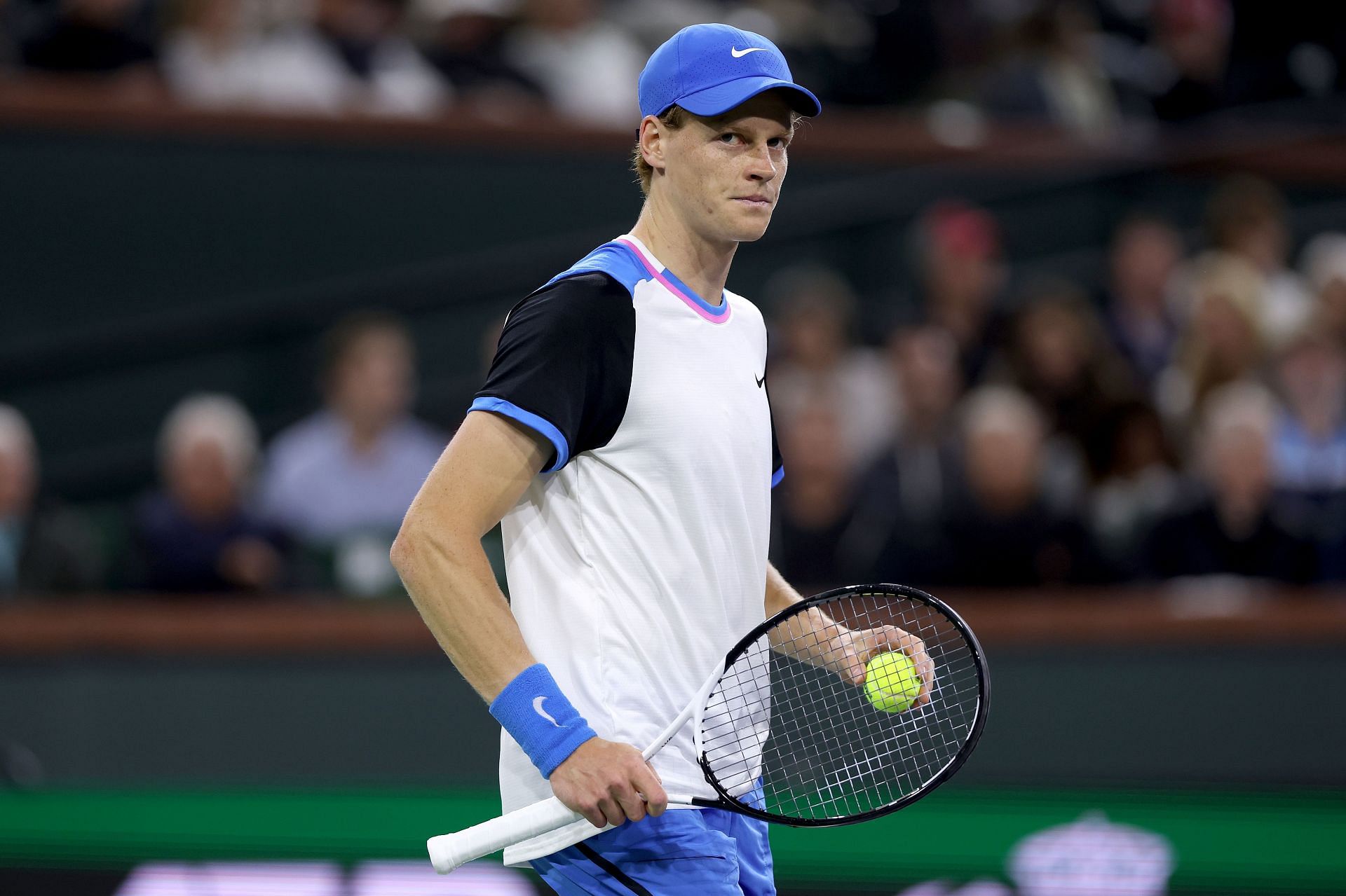 Jannik Sinner at the BNP Paribas Open 2024