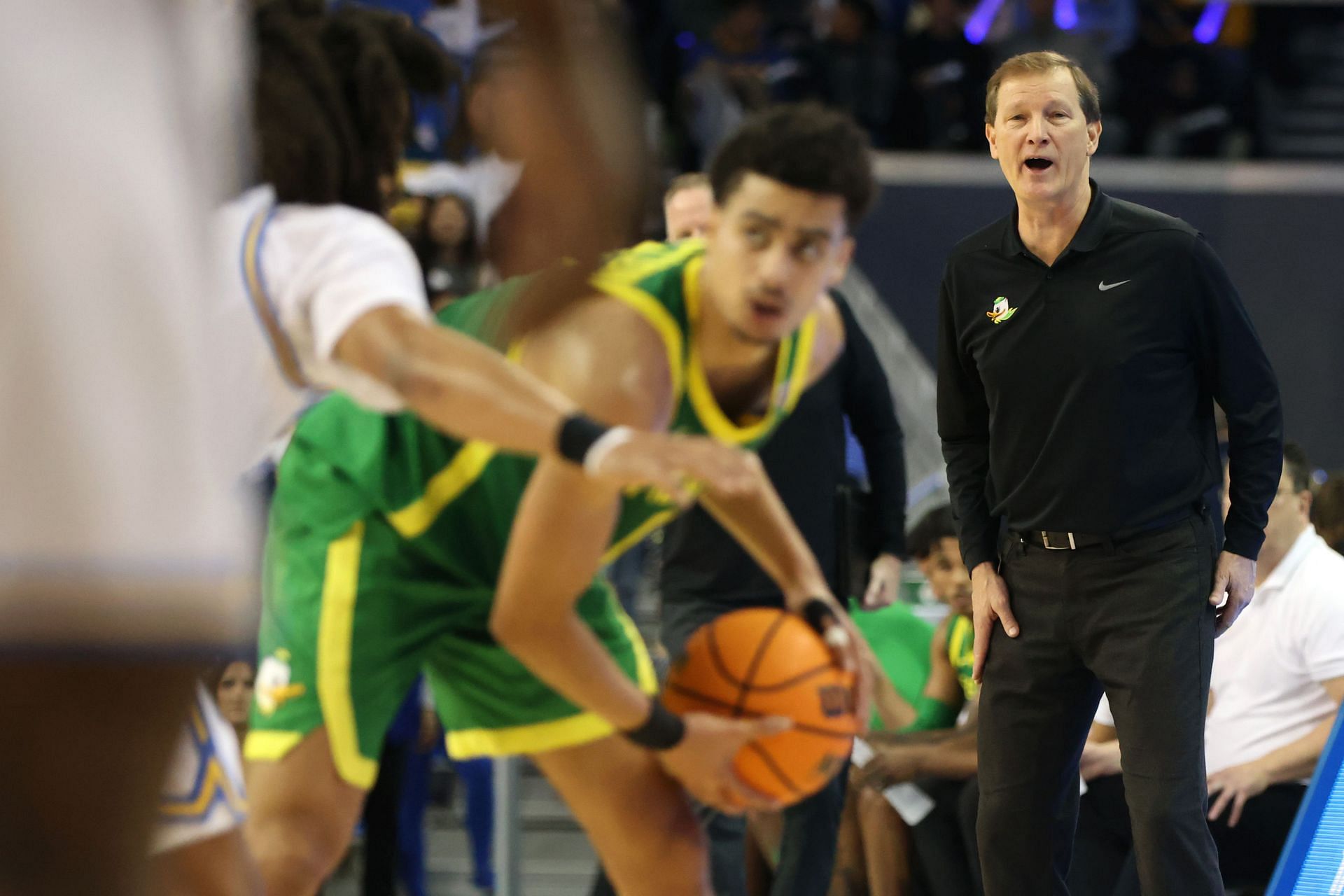 Head coach Dana Altman of the Oregon Ducks.