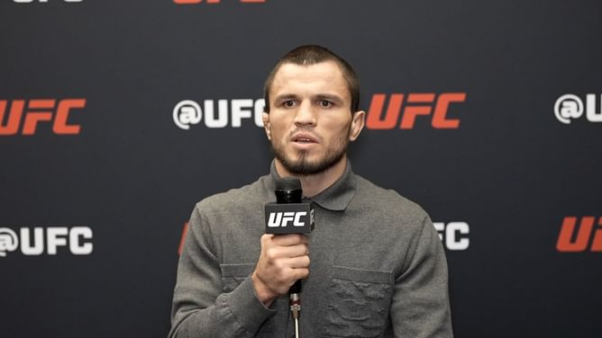 UFC newcomer eyes "easy" Umar Nurmagomedov fight after highlight reel flying knee KO win at UFC Vegas 87