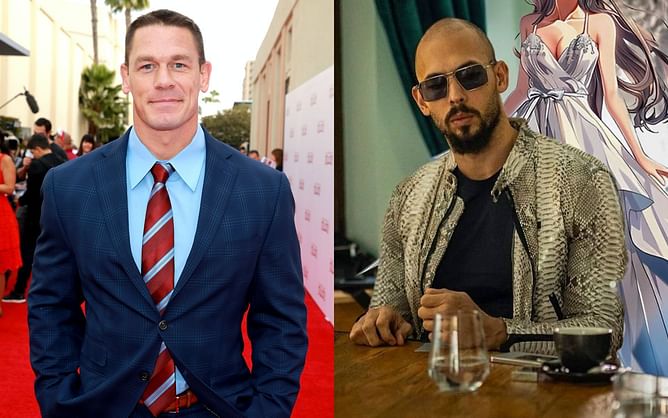 Andrew Tate reacts to John Cena's seemingly naked appearance at Oscars 2024