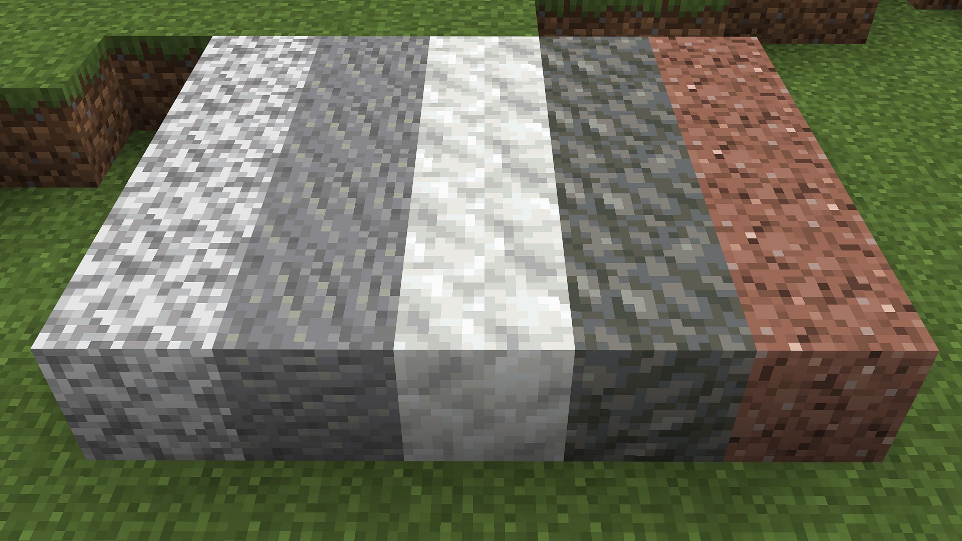 Some stone blocks in Minecraft can get more features (Image via Mojang Studios)