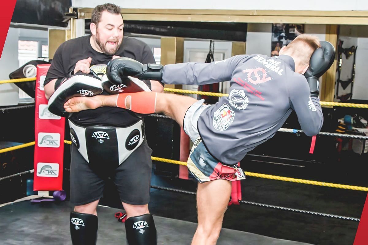 Christian Knowles and Jonathan Haggerty - Photo by ONE Championship