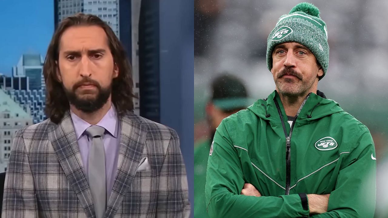 Nick Wright calls out Jets for handing reins to &quot;madman&quot; Aaron Rodgers and building an old injured team in free agency