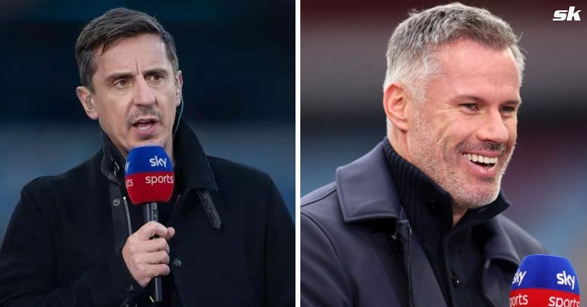 Gary Neville responded to Jamie Carragher