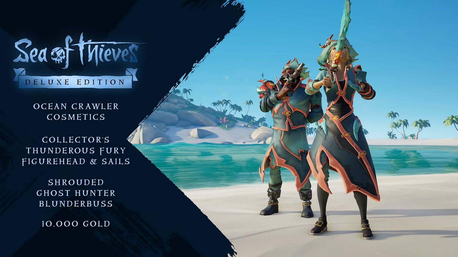 Sea of Thieves Deluxe Edition at a glance (Image via Rare)
