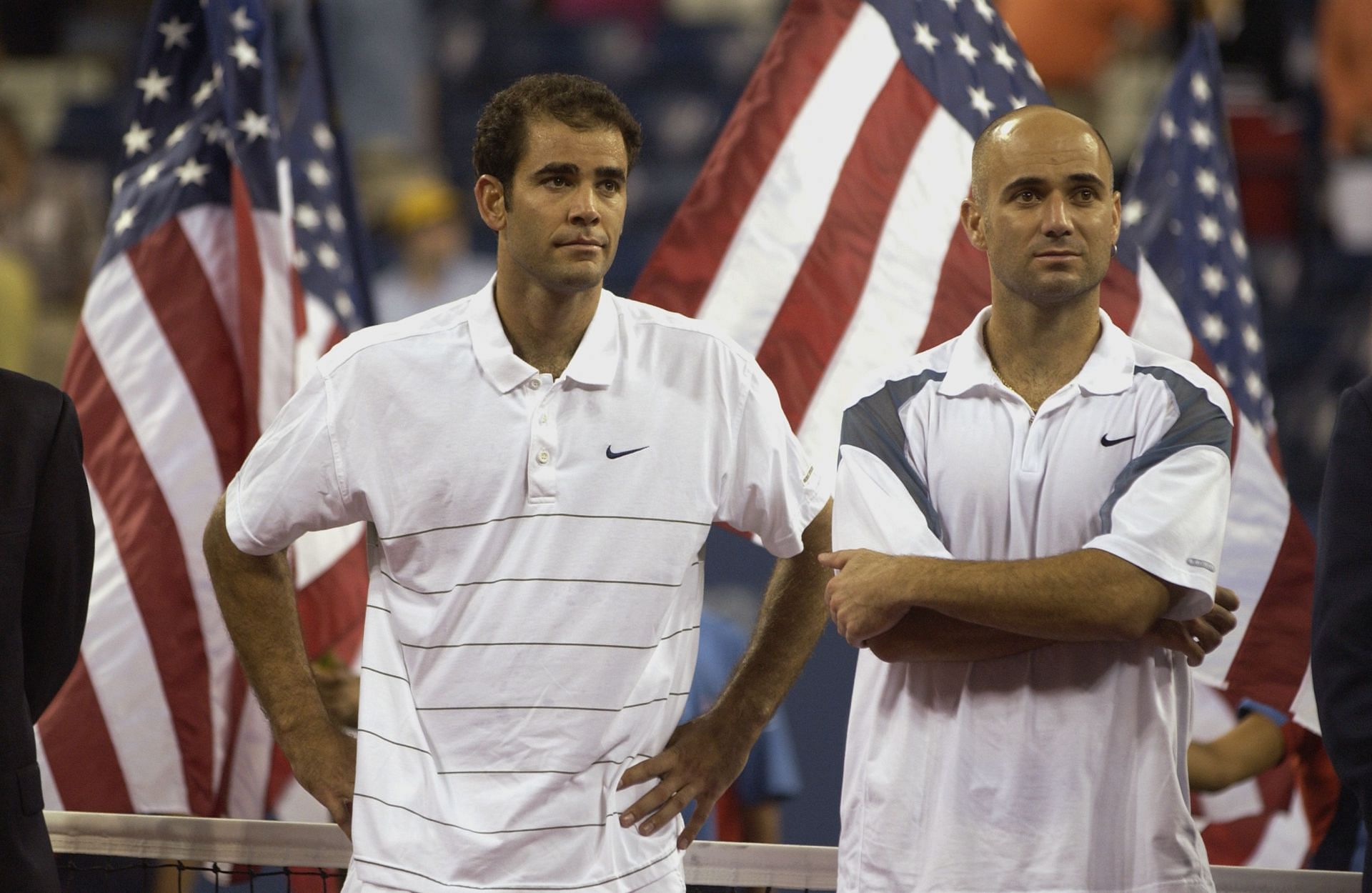 Pete Sampras beat Andre Agassi to win the 2002 US Open