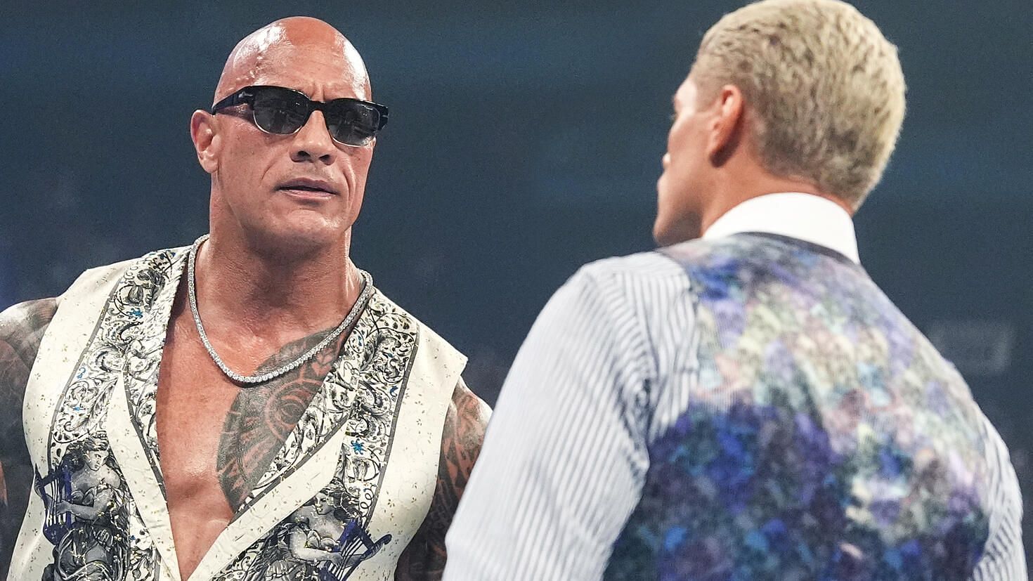 The Rock confronted Cody Rhodes on RAW