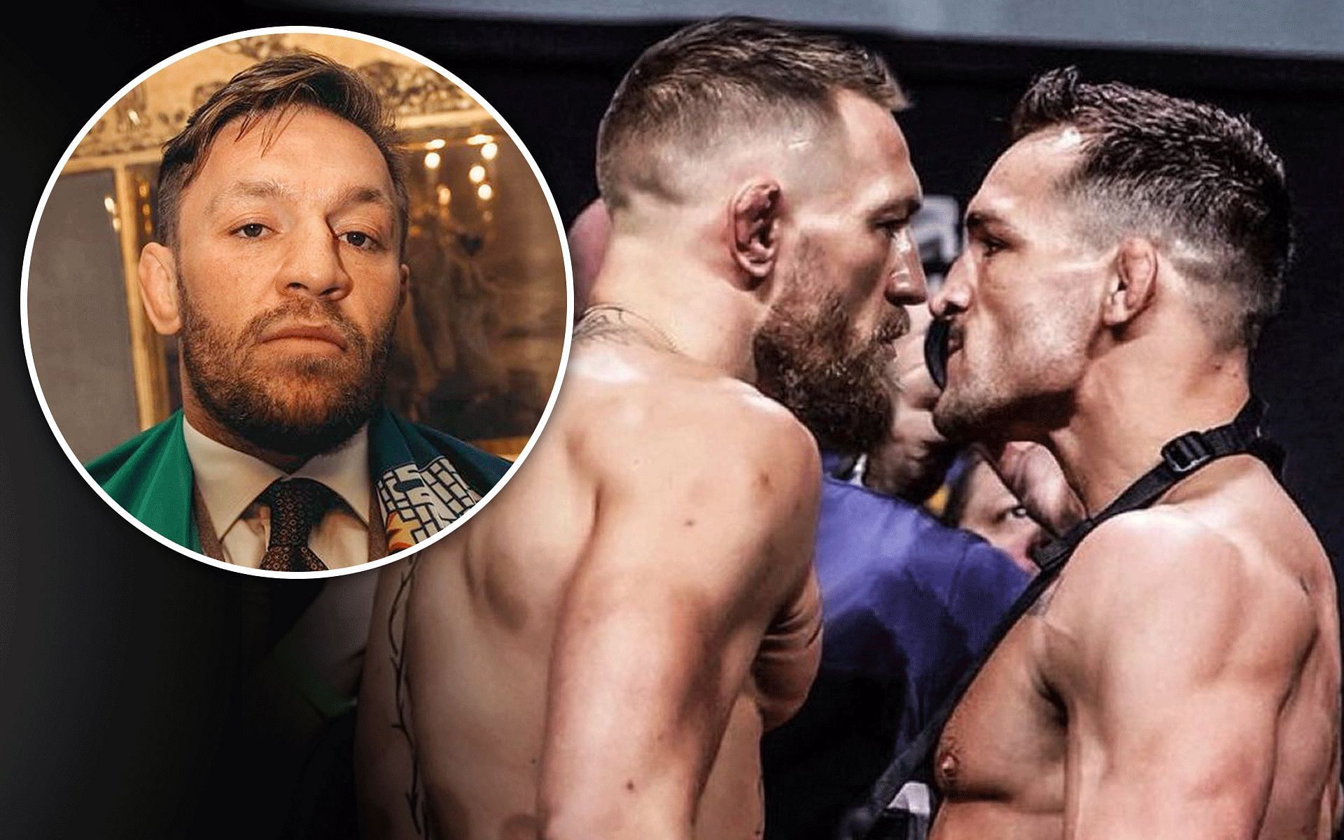 Conor McGregor says he will face Michael Chandler this summer [Images via: @mikechandlermma and @thenotoriousmma on Instagram]