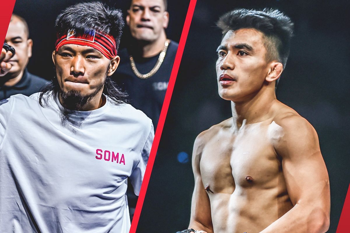 Lito Adiwang (left) and Joshua Pacio (right) | Image credit: ONE Championship