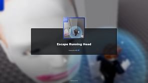 Escape Running Head- Roblox The Hunt: First Edition
