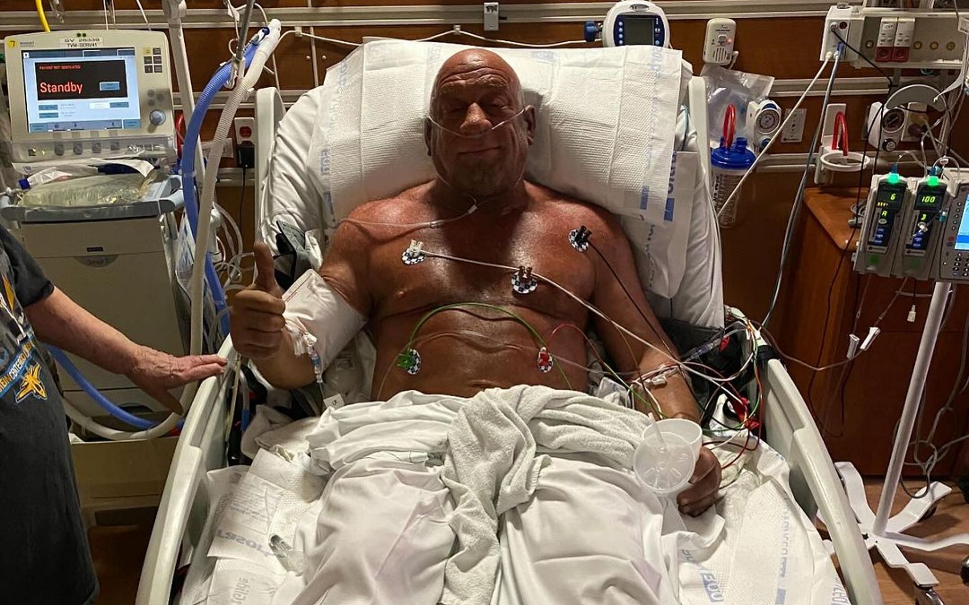 Mark Coleman was rushed to the hospital soon after his discharge owing to pneumonia development