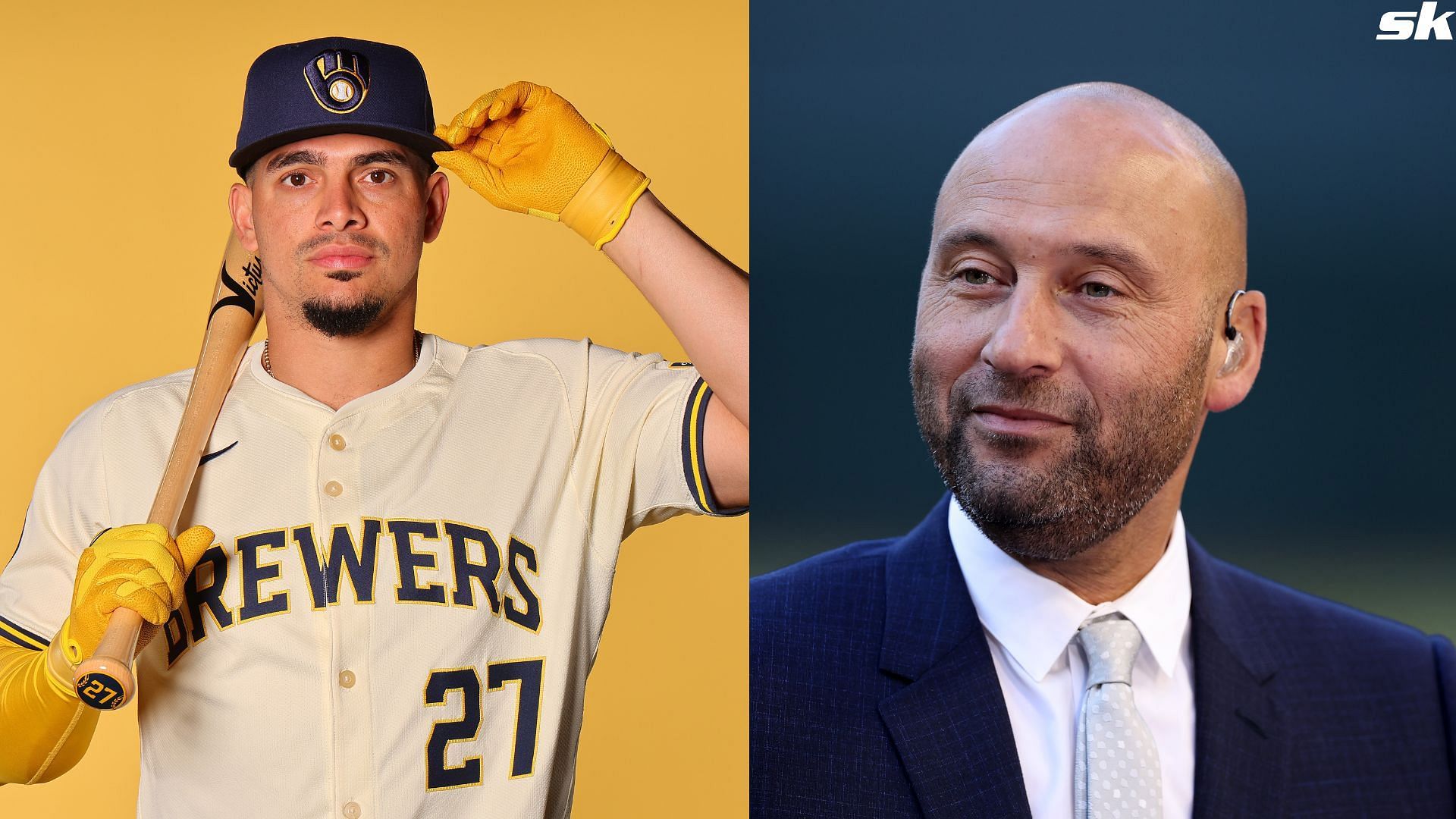 Willy Adames of the Milwaukee Brewers poses for a portrait during Photo Day at American Family Fields of Phoenix