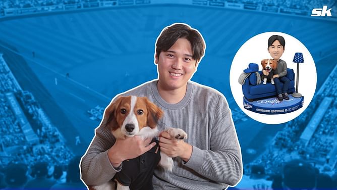 FOCO releases adorable new Shohei Ohtani bobblehead featuring his furry companion Dekopin