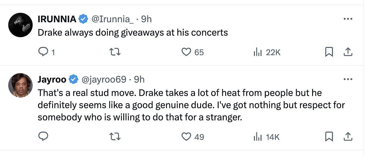 Social media users react to the Canadian singer donating $160,000 to fan in need: Details and reactions explored. (Image via @DailyLoud/ X)