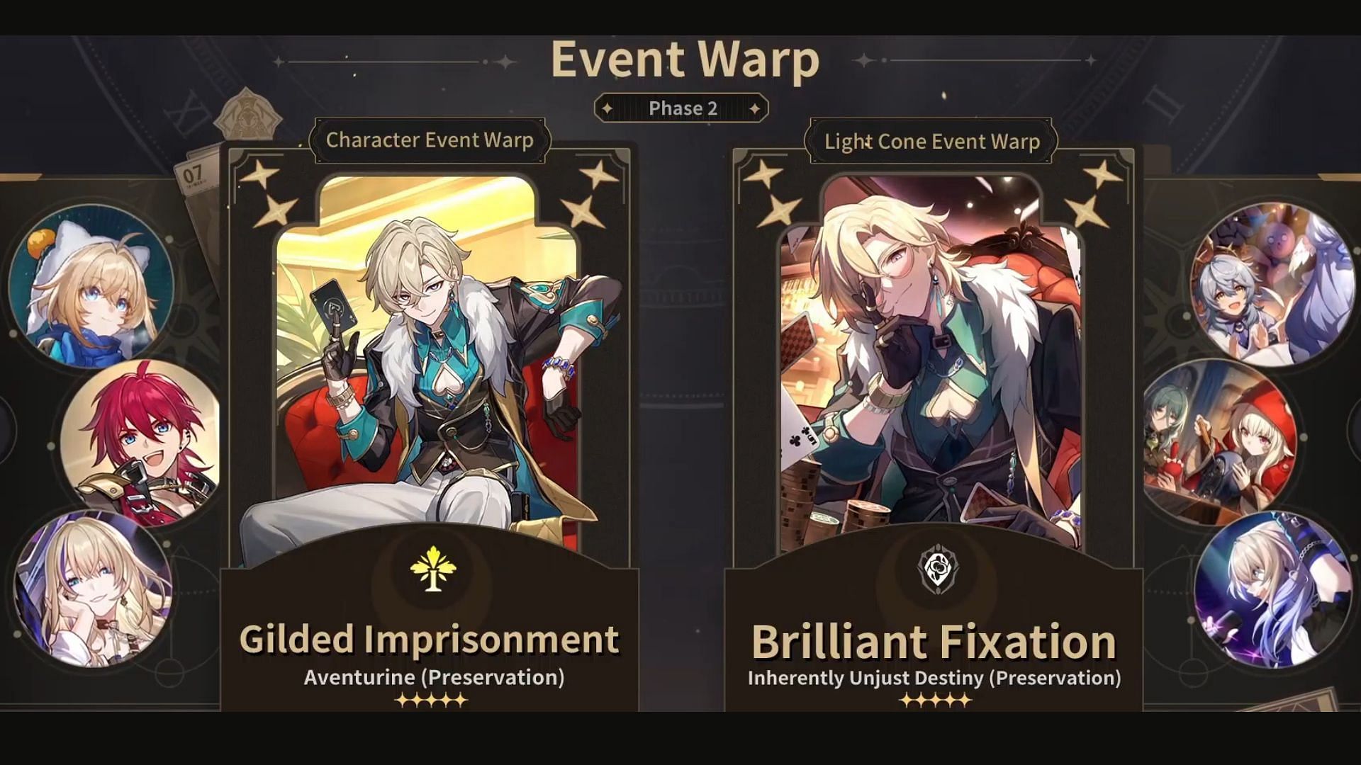 Aventurine banner details (Image via HoYoverse)