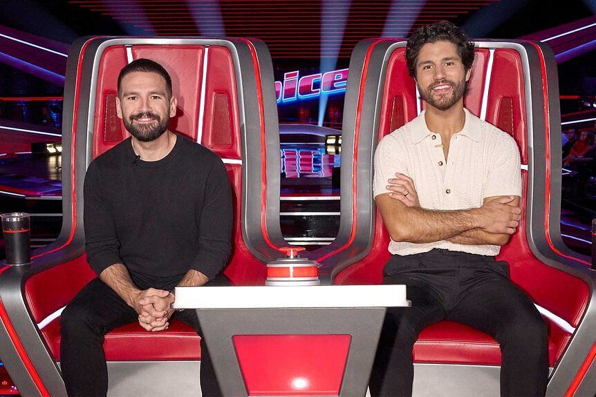 Dan and Shay on The Voice season 25 (Image via NBC/ Trae Patton)