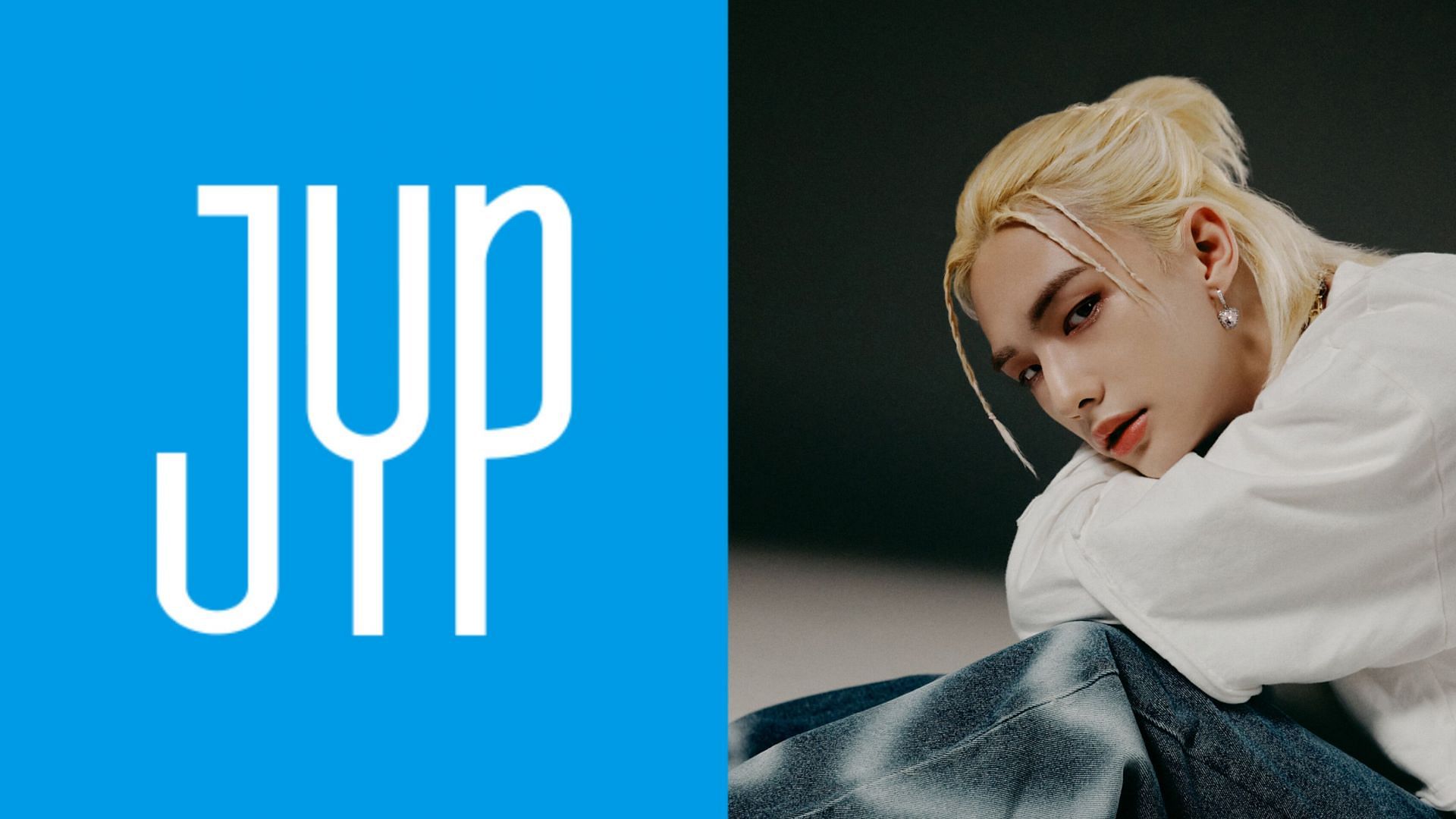 Stray Kids&rsquo; Hyunjin gets pulled from his live session by JYPE staff. (Images via X/@jypnation)