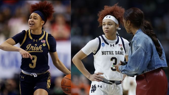 "Ref told me in the beginning that I was able to cover it up": Hannah Hidalgo blames nose ring removal for ruining her flow in loss vs. Oregon State