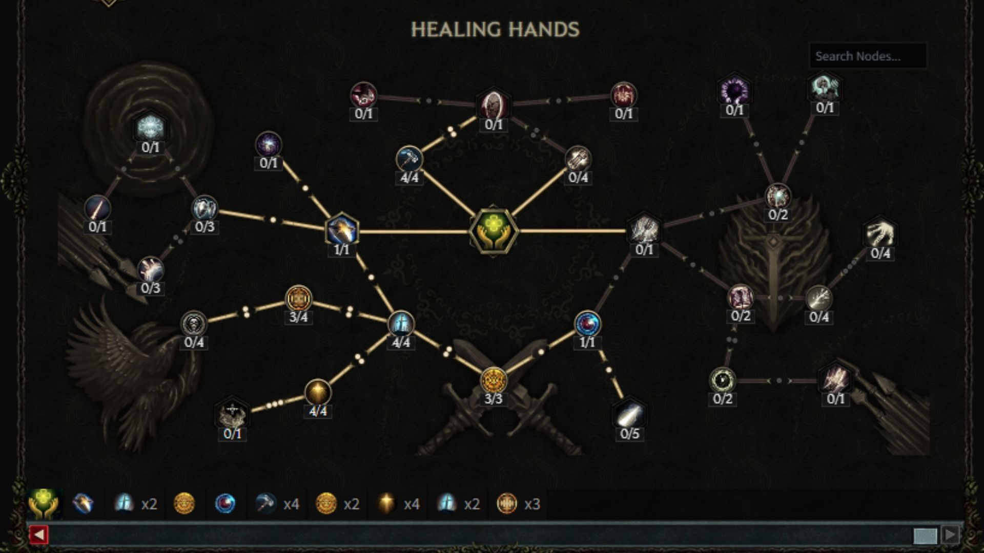 Skill tree for Volatile Reversal (Image via maxroll/Eleventh Hour Games)