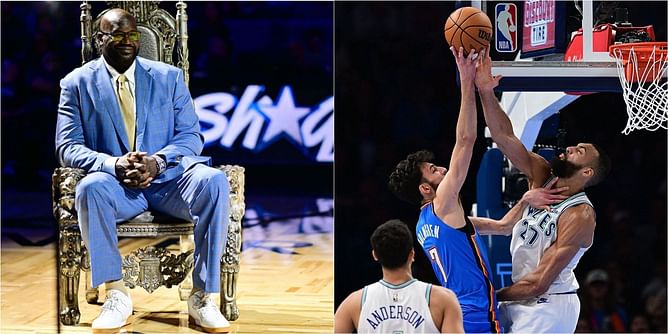 Shaquille O'Neal lays down gauntlet to DPOY frontrunner, calls him overrated