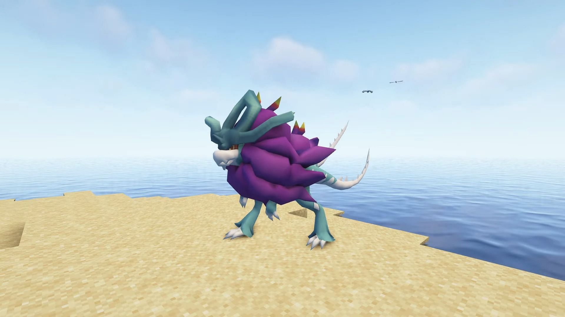 Walking Wake in the Pixelmon mod for Minecraft (Image via PixelSnax/YouTube)